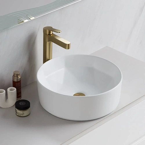 Раковина BelBagno BB1342H300 405x405 белый Раковина BelBagno BB1342H300 405x405 белый