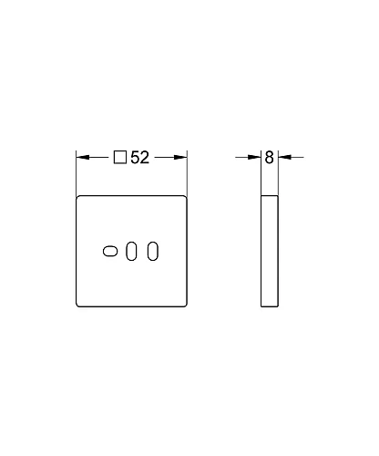 Шайба выравнивания GROHE Euphoria (27933000) Шайба выравнивания GROHE Euphoria (27933000)