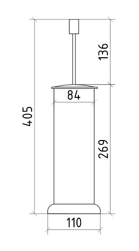 Ершик для унитаза Boheme Royal Cristal 10928-G-B Ершик для унитаза Boheme Royal Cristal 10928-G-B