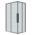 Душевой уголок GROSSMAN Galaxy 300.K33.01.9080.21.02 (90x80x195) прямоуг.,раздвиж,черн.матов,стекло шиншилла Душевой уголок GROSSMAN Galaxy 300.K33.01.9080.21.02 (90x80x195) прямоуг.,раздвиж,черн.матов,стекло шиншилла