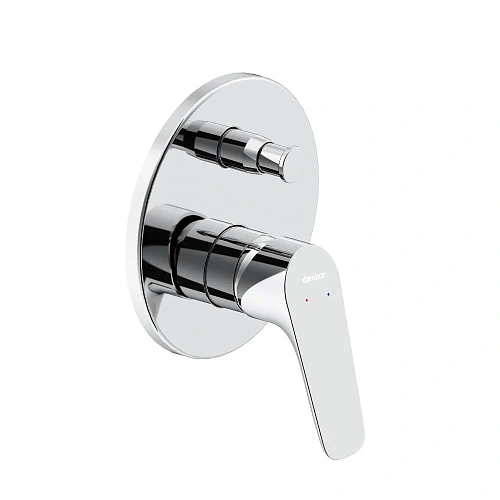 Смеситель для ванны Damixa Jupiter 777100000, встраиваемый, хром Смеситель для ванны Damixa Jupiter 777100000, встраиваемый, хром