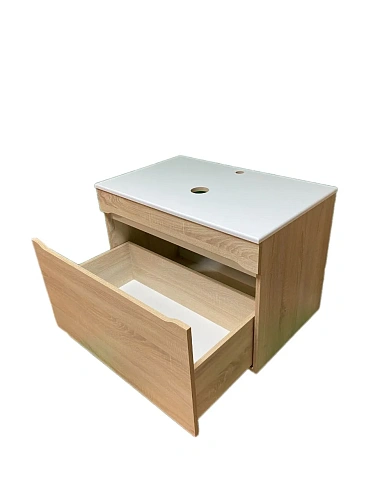 Тумба под раковину Sintesi STL.W7817 подвесная со столешницей Тумба под раковину Sintesi STL.W7817 подвесная со столешницей