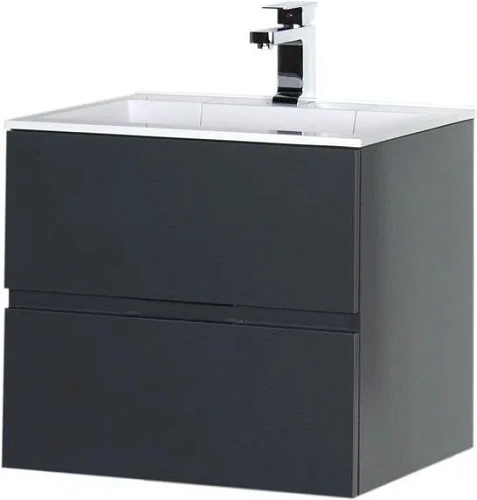 Тумба под раковину Aquanet Алвита 60 серый антрацит 00183991 Тумба под раковину Aquanet Алвита 60 серый антрацит 00183991
