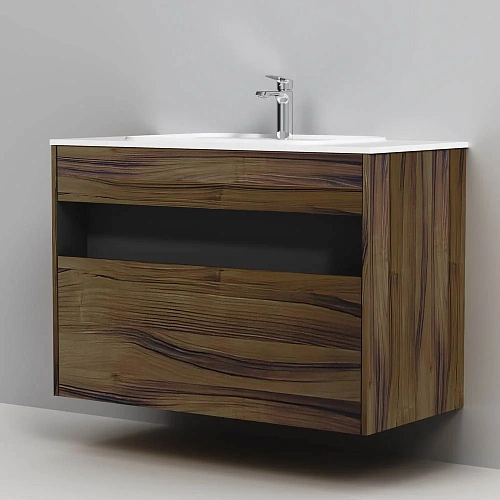Тумба под раковину AM.PM Func M8FFUX1001OF pull-out, 100 см универсальная, дерево текстурированное Тумба под раковину AM.PM Func M8FFUX1001OF pull-out, 100 см универсальная, дерево текстурированное