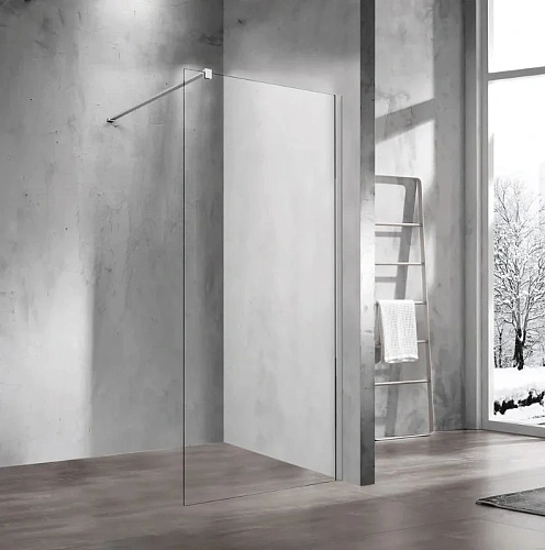 Душевая перегородка Vincea Walk-In VSG-1W120CL прозрачная Душевая перегородка Vincea Walk-In VSG-1W120CL прозрачная