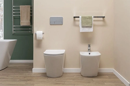 Биде напольное Aquanet Atago 2.0 B1 LX-1057A Биде напольное Aquanet Atago 2.0 B1 LX-1057A