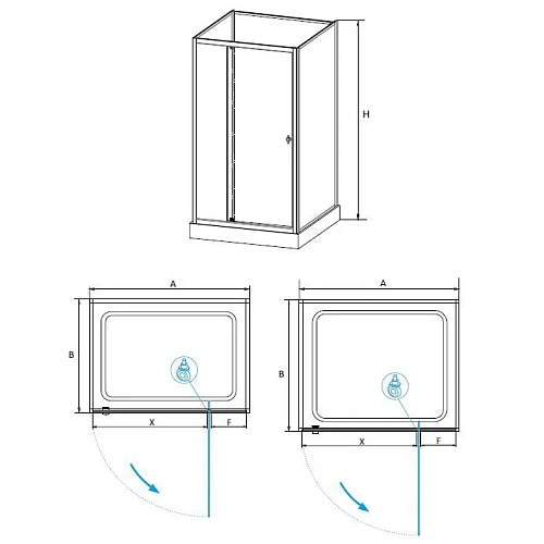 Душевая кабина RGW Andaman AN-207 900x900 мм 411320799-95 Душевая кабина RGW Andaman AN-207 900x900 мм 411320799-95