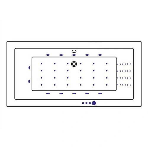 Акриловая ванна WHITECROSS Savia Duo 170x80 "NANO" золото гидромассажная 0103.170080.100.NANO.GL Акриловая ванна WHITECROSS Savia Duo 170x80 "NANO" золото гидромассажная 0103.170080.100.NANO.GL