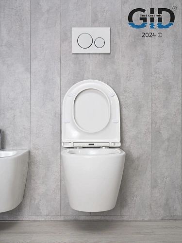 Унитаз подвесной Gid Tr2122 62234Y белый 51x36x36 с крышкой микролифт Унитаз подвесной Gid Tr2122 62234Y белый 51x36x36 с крышкой микролифт