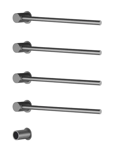 Полотенцесушитель электрический Raglo R350.52.09 встраиваемый сенсорный с терморегулятором, графит Полотенцесушитель электрический Raglo R350.52.09 встраиваемый сенсорный с терморегулятором, графит