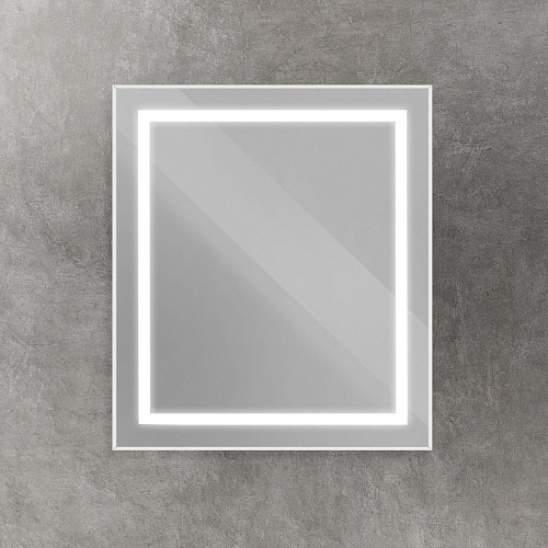 Зеркало BelBagno SPC-KRAFT-700-800-SENS-AL 700x800x32 мм с подсветкой и сенсорным выключателем Зеркало BelBagno SPC-KRAFT-700-800-SENS-AL 700x800x32 мм с подсветкой и сенсорным выключателем