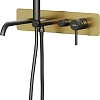 Смеситель для ванны Allen Brau Priority 5.31A05-GB31 (с внутренней частью) черный/золото Смеситель для ванны Allen Brau Priority 5.31A05-GB31 (с внутренней частью) черный/золото