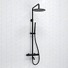 Душевая система WasserKRAFT A288.258.217.BM Thermo с термостатом черный Душевая система WasserKRAFT A288.258.217.BM Thermo с термостатом черный