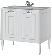 Тумба под раковину Aquanet Паола 90 белый/серебро 00181762 Тумба под раковину Aquanet Паола 90 белый/серебро 00181762