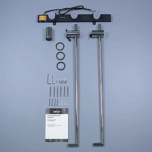 Полотенцесушитель электрический ABBER Charme AH4002 хром Полотенцесушитель электрический ABBER Charme AH4002 хром