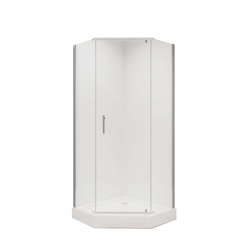 Душевой уголок Niagara Nova NG-6634-08 (100x100x195) трапеция, дверь распашная, 66340811 Душевой уголок Niagara Nova NG-6634-08 (100x100x195) трапеция, дверь распашная, 66340811