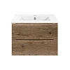 Тумба под раковину Vincea Mia 700 подвесная V.Oak VMC-2MC700VO Тумба под раковину Vincea Mia 700 подвесная V.Oak VMC-2MC700VO