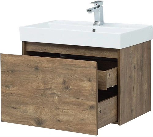 Тумба под раковину Aquanet Nova Lite 75 дуб рустикальный (1 ящик) 00249514 Тумба под раковину Aquanet Nova Lite 75 дуб рустикальный (1 ящик) 00249514