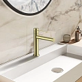 Смеситель для раковины Vincea Aspire VBF-4AS01BG, брашированное золото Смеситель для раковины Vincea Aspire VBF-4AS01BG, брашированное золото