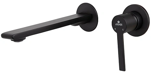 Смеситель для раковины Kaiser Serio 05511-9 Черный матовый Смеситель для раковины Kaiser Serio 05511-9 Черный матовый