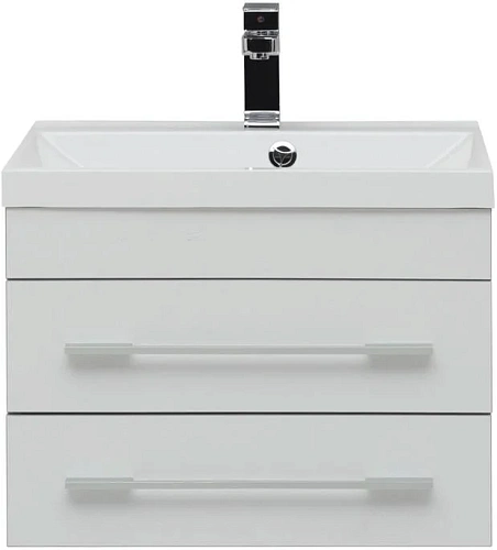 Тумба под раковину Aquanet Верона 58 New белый матовый 00272423 Тумба под раковину Aquanet Верона 58 New белый матовый 00272423