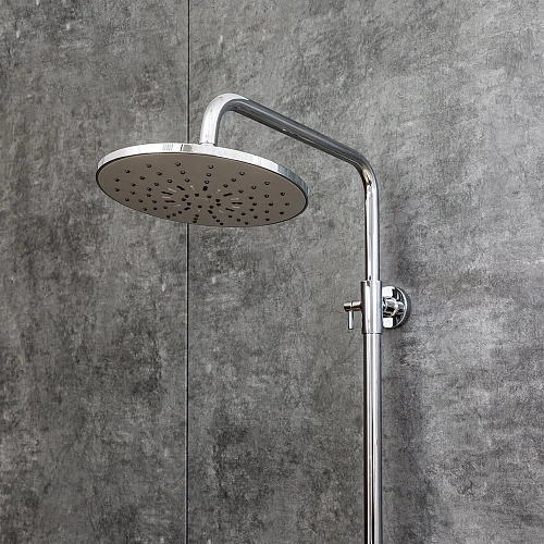 Душевая система Agger Thermo A2461100 термостат с изливом, хром Душевая система Agger Thermo A2461100 термостат с изливом, хром