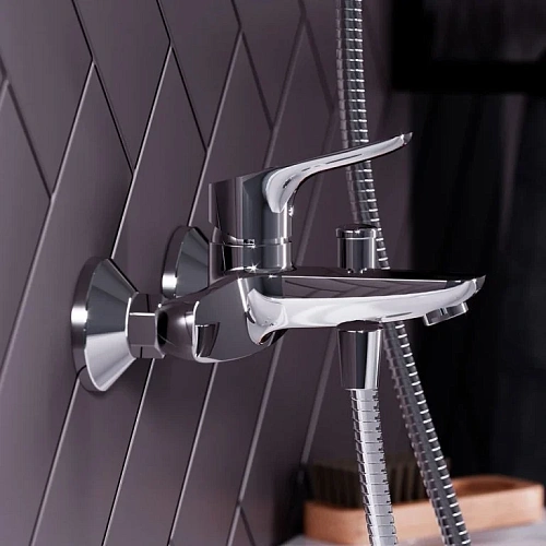 Смеситель для ванны Damixa Jupiter 771000001 хром Смеситель для ванны Damixa Jupiter 771000001 хром