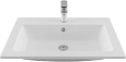 Раковина Aquanet Электра 70 белый матовый 00326510 Раковина Aquanet Электра 70 белый матовый 00326510