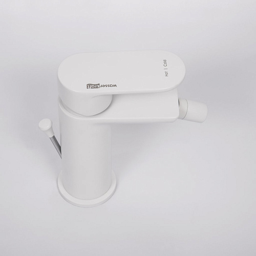 Смеситель для биде WasserKRAFT Mindel 8506 белый Смеситель для биде WasserKRAFT Mindel 8506 белый