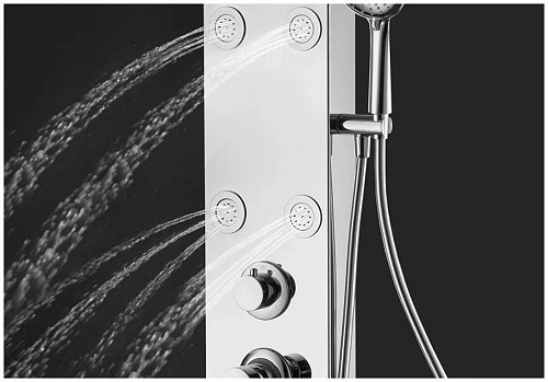 Душевая панель Aquanet Galaxy Shine AP40-01 Душевая панель Aquanet Galaxy Shine AP40-01