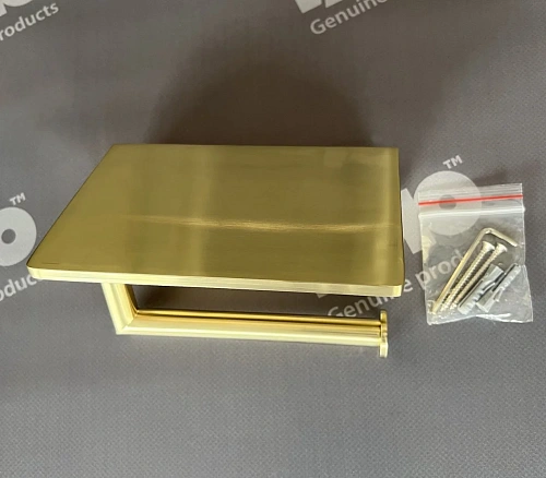 Держатель туалетной бумаги Timo Saona 13043/17 золото матовое Держатель туалетной бумаги Timo Saona 13043/17 золото матовое