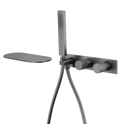 Смеситель для ванны ABBER Rund AF8731NG скрытого монтажа, никель Смеситель для ванны ABBER Rund AF8731NG скрытого монтажа, никель