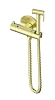 Гигиенический душ Wonzon &amp; Woghand с термостатом, брашированное золото (WW-88819902-BG)