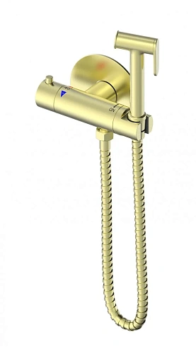 Гигиенический душ Wonzon & Woghand с термостатом, брашированное золото (WW-88819902-BG) Гигиенический душ Wonzon & Woghand с термостатом, брашированное золото (WW-88819902-BG)