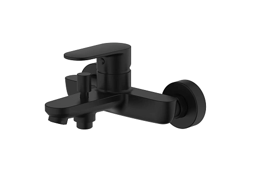 Смеситель для ванны Aquatek НИКА AQ1840MB черный матовый Смеситель для ванны Aquatek НИКА AQ1840MB черный матовый