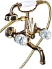 Смеситель для ванны Boheme CRYSTAL 293-CRST