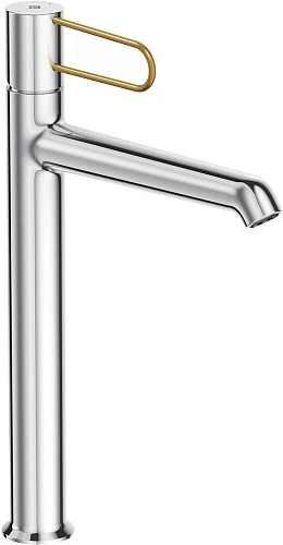 Смеситель для раковины Jacob Delafon Odeon Rive Gauche E21031-GLD-CP Смеситель для раковины Jacob Delafon Odeon Rive Gauche E21031-GLD-CP