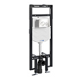 Детальная картинка товара «инсталляция для унитаза wasserkraft dinkel 58tlt.010.me.bn02 с клавишей смыва никель»