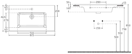 Раковина Allen Brau Fantasy 82 4.11012.20 Раковина Allen Brau Fantasy 82 4.11012.20