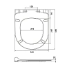 Крышка-сиденье Aquatek ДИВА AQ0212-00 белый Крышка-сиденье Aquatek ДИВА AQ0212-00 белый