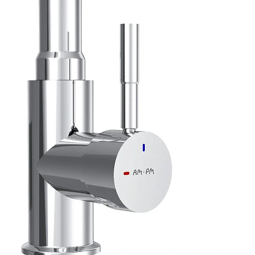 Смеситель для кухни AM.PM X-Joy S F85B07602 с гибким изливом, черный/хром Смеситель для кухни AM.PM X-Joy S F85B07602 с гибким изливом, черный/хром