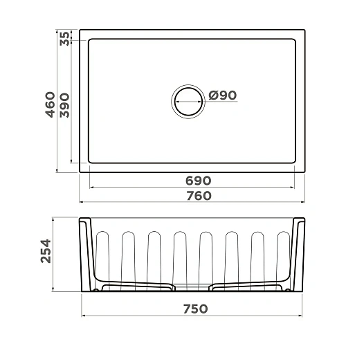 Кухонная мойка Omoikiri Mikura 76-Vangogh Natceramic/white 4993024 Кухонная мойка Omoikiri Mikura 76-Vangogh Natceramic/white 4993024