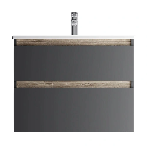 Тумба под раковину AM.PM X-Joy M85AFHX0802BM подвесная, 80 см, черный матовый Тумба под раковину AM.PM X-Joy M85AFHX0802BM подвесная, 80 см, черный матовый