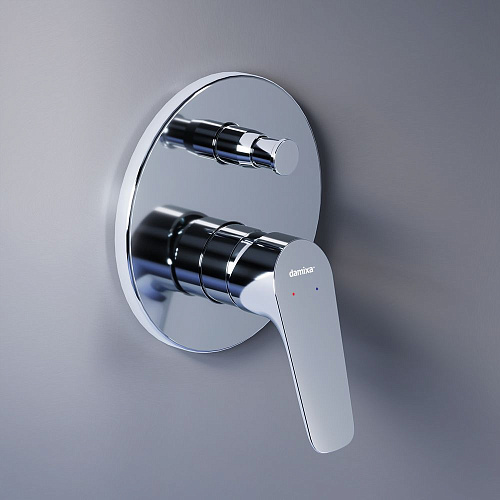 Смеситель для ванны Damixa Jupiter 777100000, встраиваемый, хром Смеситель для ванны Damixa Jupiter 777100000, встраиваемый, хром