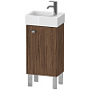 Картинка анонса товара «тумба под раковину duravit brioso br4429r1021 напольная 36 см орех темный»