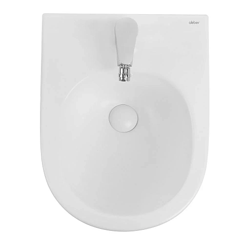 Биде подвесное ABBER Bequem AC1150MW белое матовое Биде подвесное ABBER Bequem AC1150MW белое матовое