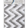 Коврик Fixsen River 1-ый, FX-5004K, серый, 50х80 см. Коврик Fixsen River 1-ый, FX-5004K, серый, 50х80 см.