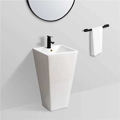 Раковина CeramaLux NB145 напольная, белый Раковина CeramaLux NB145 напольная, белый