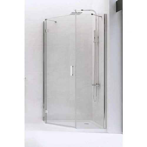 Душевой уголок NEW TRENDY NEW AZURA R (L) 100x80x195 K-0564 (хром) Душевой уголок NEW TRENDY NEW AZURA R (L) 100x80x195 K-0564 (хром)