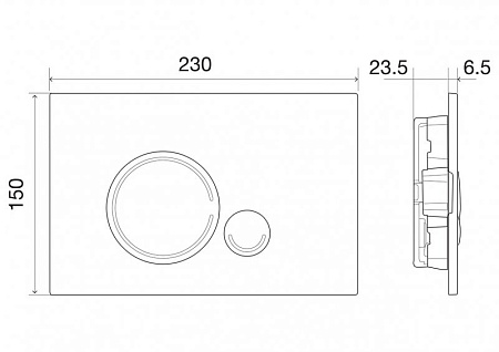 Комплект унитаза BelBagno BB066CHR/BB870SC/BB002-80/BB014-SR-BIANCO с инсталляцией, клавишей смыва